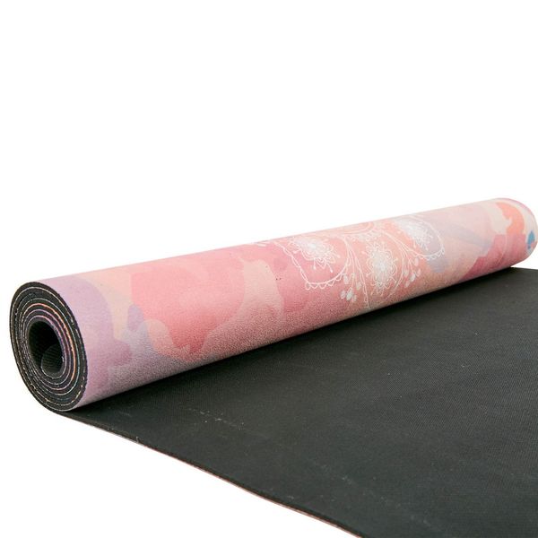 Килимок для йоги мандала фіолетовий M24 фото