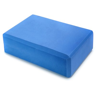 Легкий и компактный блок для йоги - Синий BK3 фото