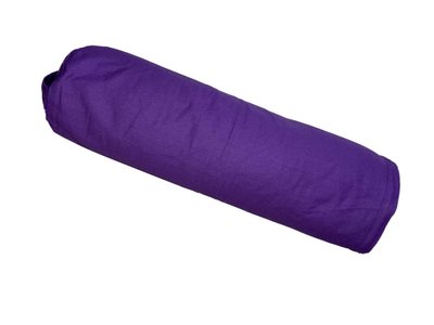 Йога-болстер из натурального хлопка фиолетовый BHGF фото