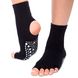 Нековзні шкарпетки для йоги чорні onesize NYCH фото 1