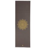 Килимок для йоги Rishikesh Golden Mandala коричневий YGM2 фото