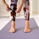 Нековзний PVC килимок для йоги фіолетовий 4 мм LGYML фото 2