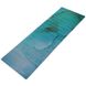 Каучуковий килимок для йоги двошаровий бірюзовий M4 фото 4