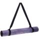 Каучуковий килимок для йоги двошаровий - Фіолетовий M5 фото 5