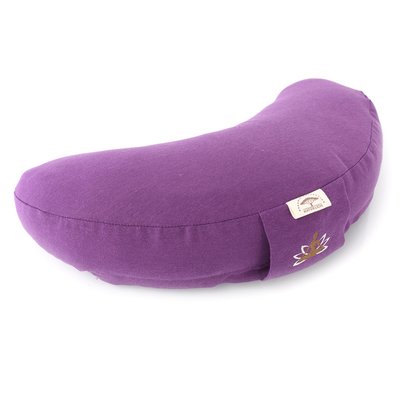Подушка для йоги и медитации с гречневой лузгой фиолетовый 8-30233*009 фото