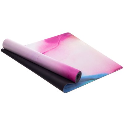 Каучуковый коврик для йоги двухслойный - Разноцветный M9 фото