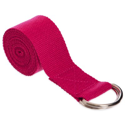Ремень для йоги omboy розовый RYOMR фото