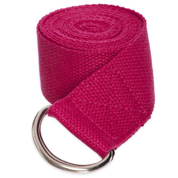 Ремінь для йоги omboy рожевий RYOMR фото