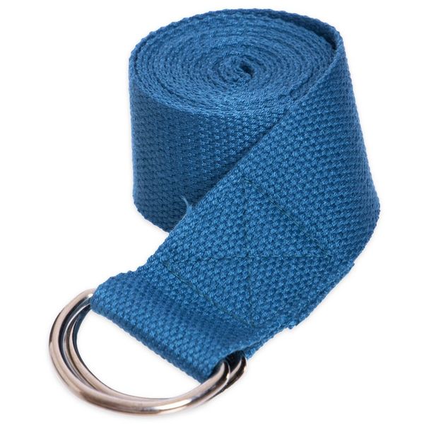 Ремінь для йоги omboy синій RYOMSS фото