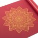 Килимок для йоги Rishikesh Golden Mandala червоно-золотий YGM1 фото 3