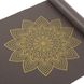 Килимок для йоги Rishikesh Golden Mandala коричневий YGM2 фото 3