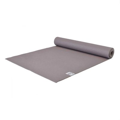 Нековзний PVC килимок для йоги сірий 4 мм LGYMS фото