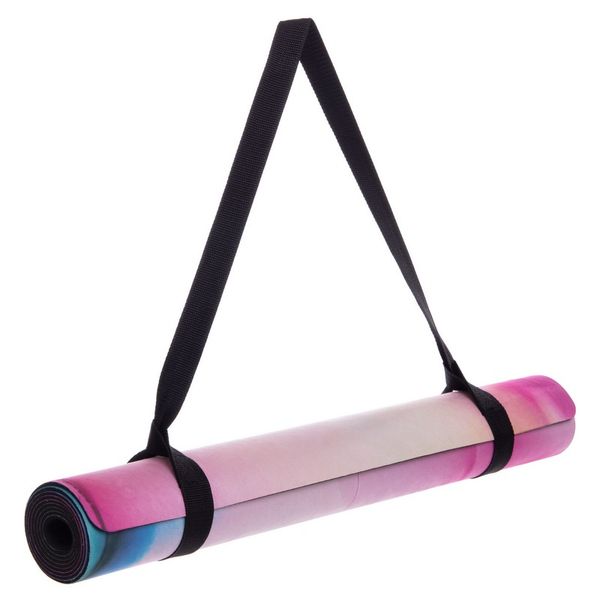 Каучуковий килимок для йоги двошаровий - Різнокольоровий M9 фото