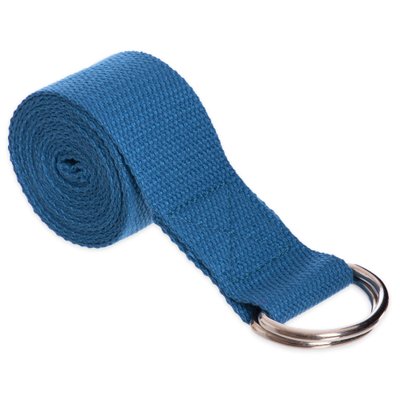 Ремінь для йоги omboy синій RYOMSS фото